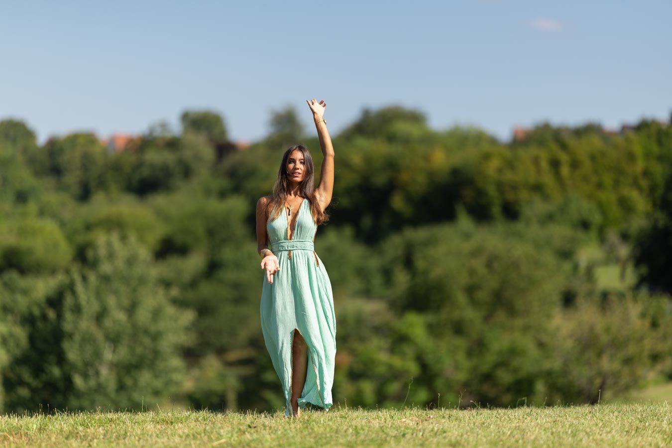 Participants in a guided meditation session during a retreat